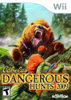 Activision Cabelas Dangerous Hunts 2009 (ISNWII400) Activision Cabelas Dangerous Hunts 2009 (ISNWII400)